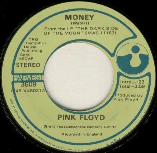 Pink Floyd: Money / Any Colour You Like (1973)